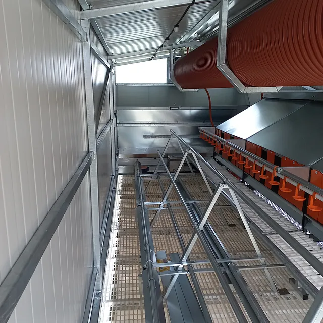 Mobiler Hühnerstall | Mitterbauer Stahlbau