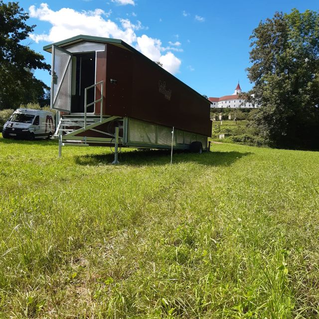 Mobiler Hühnerstall | Mitterbauer Stahlbau