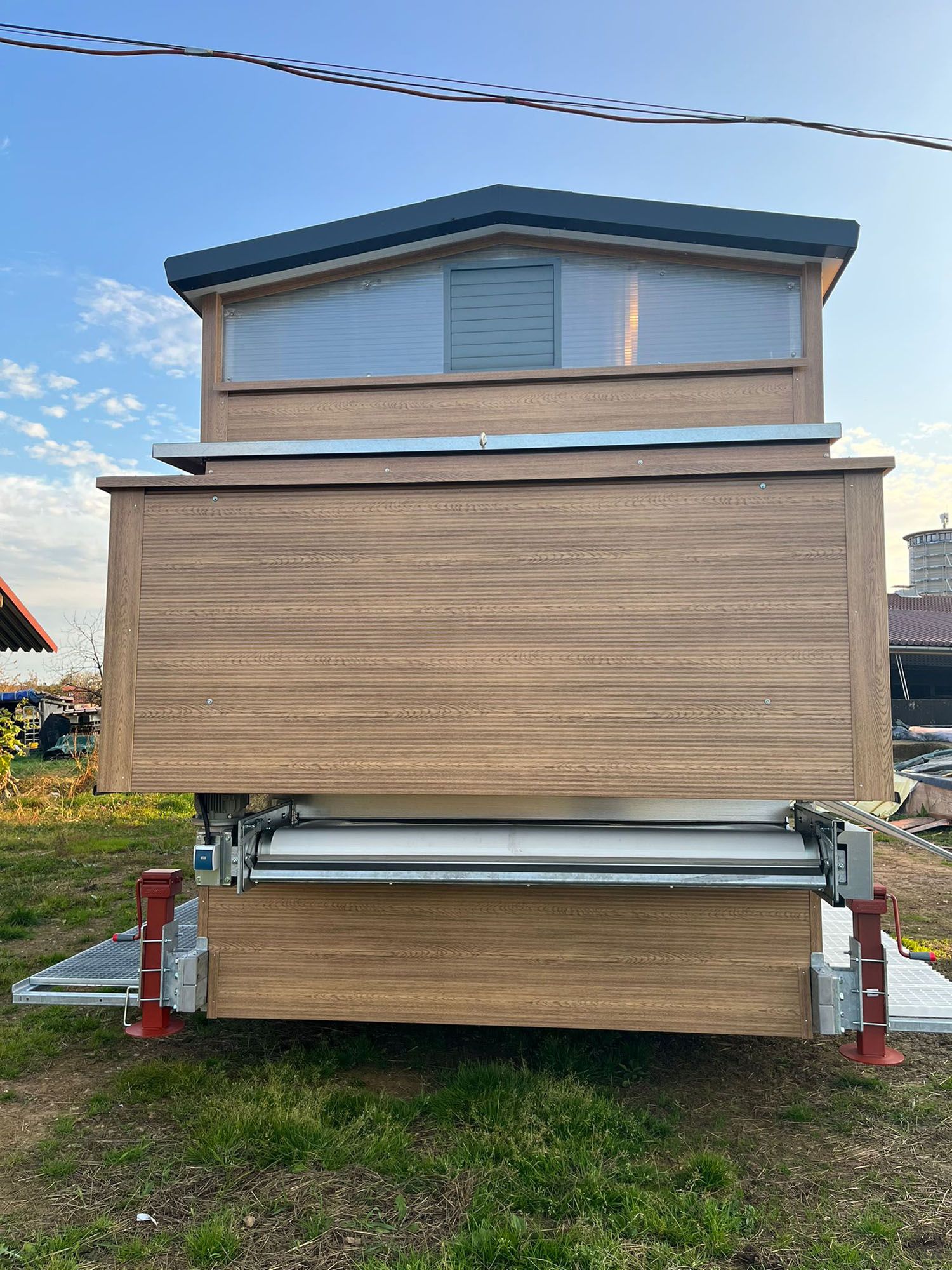 Mobiler Hühnerstall | Mitterbauer Stahlbau