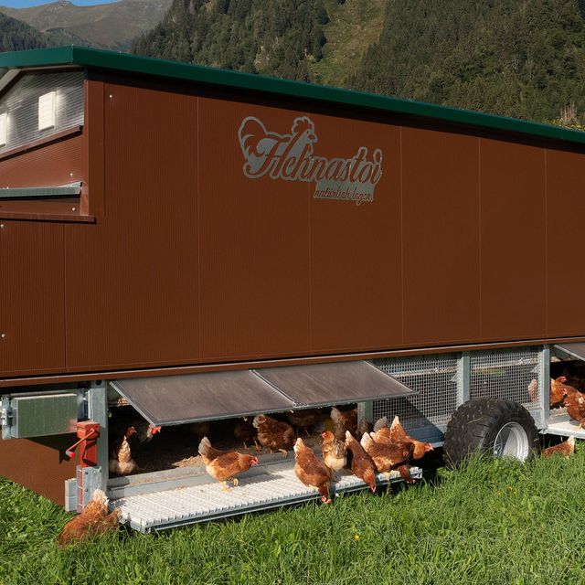 Mobiler Hühnerstall | Mitterbauer Stahlbau